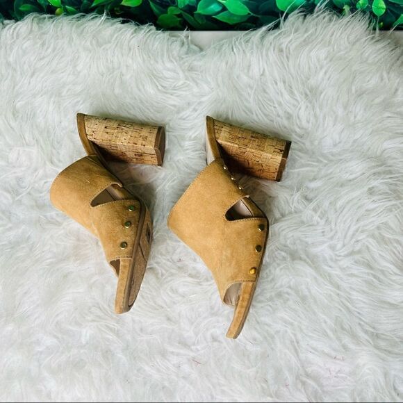 Dressbarn casual summer / spring casual style chunky heels size 7.5 - Picture 3 of 16